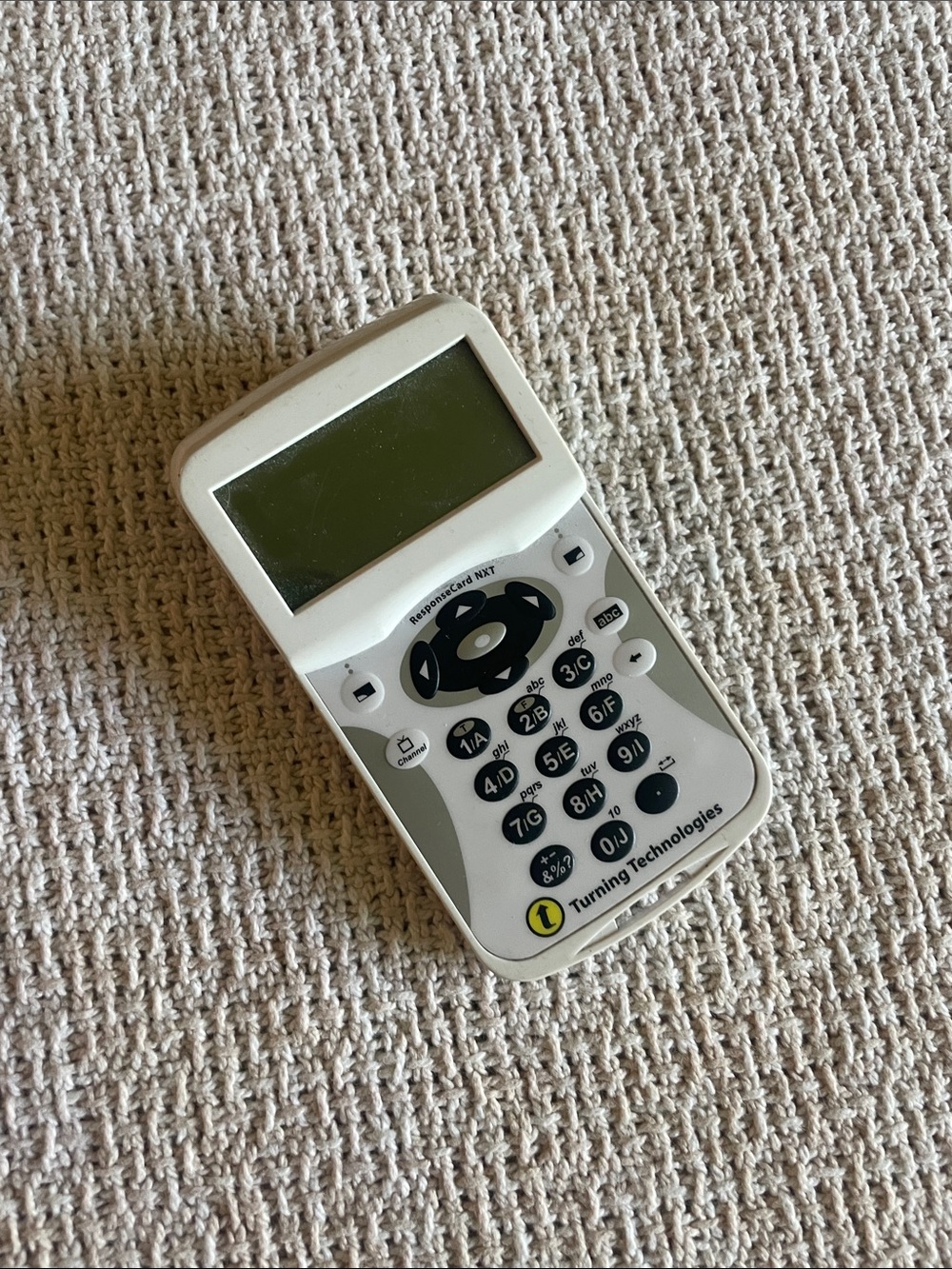 Turning Technologies ResponseCard NXT Student Clicker - White